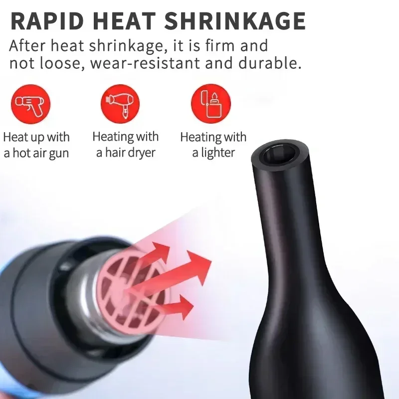 10 метров/100 м 3:1 термоусадочная трубка с клеем полиолефиновые Усадочные трубки в