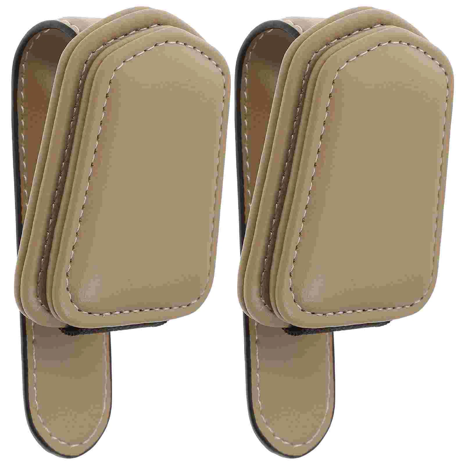 

2 Pcs Car Glasses Case Solar Shield Sunglasses Car Goggle Holder Sunglasses Holder Clip Auto Glasses Holder Sunglass Holder Car