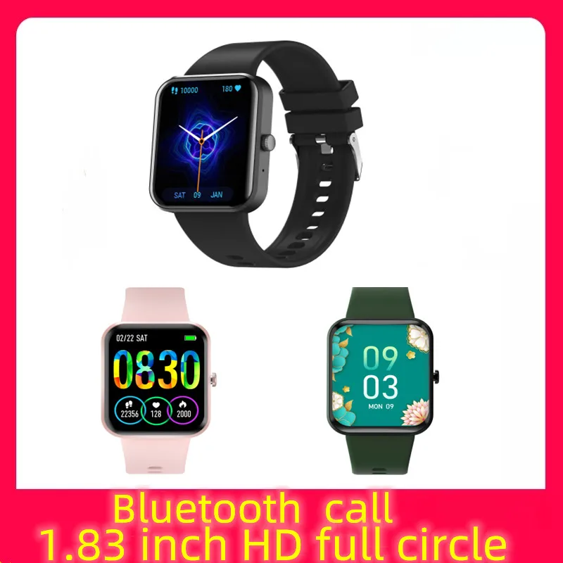 

ZL34 Smart Watch BT Answer Calling Music Control 1.83 Inch Big Screen Blood Oxygen Monitor Smartwatch Sports Fitness Tracker