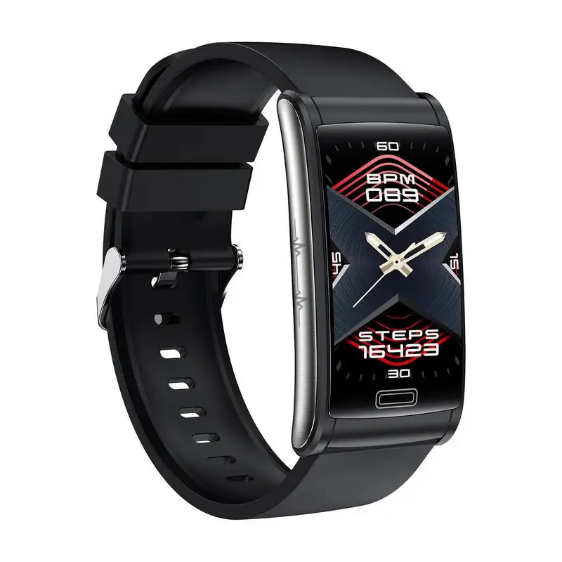 

Non Invasive Blood Glucose Smart Watch Heart Rate BP Body Temperature Monitoring Waterproof Fitness Trackers Bracelet