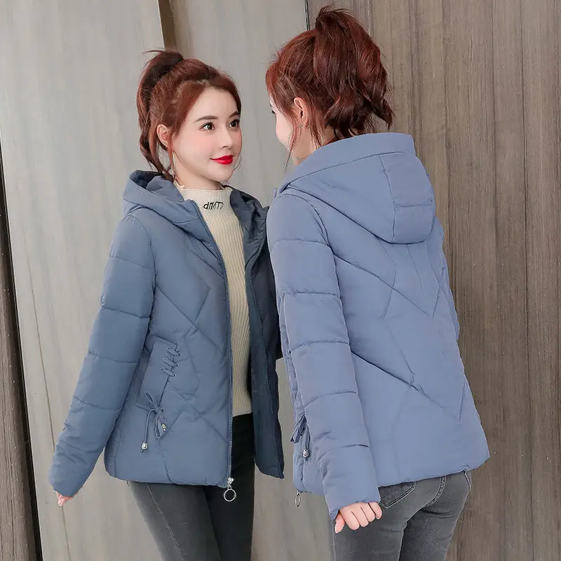 Women Winter Jackets Plus Size 3XL 4XL Warm Down Cotton-padded Sustans Filler 2022 Fashion Female Hooded Coats Parkas Slim Style