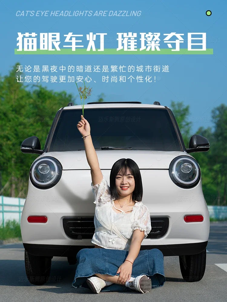 Новый индивидуальный Электрический четырехколесный автомобиль для забора и