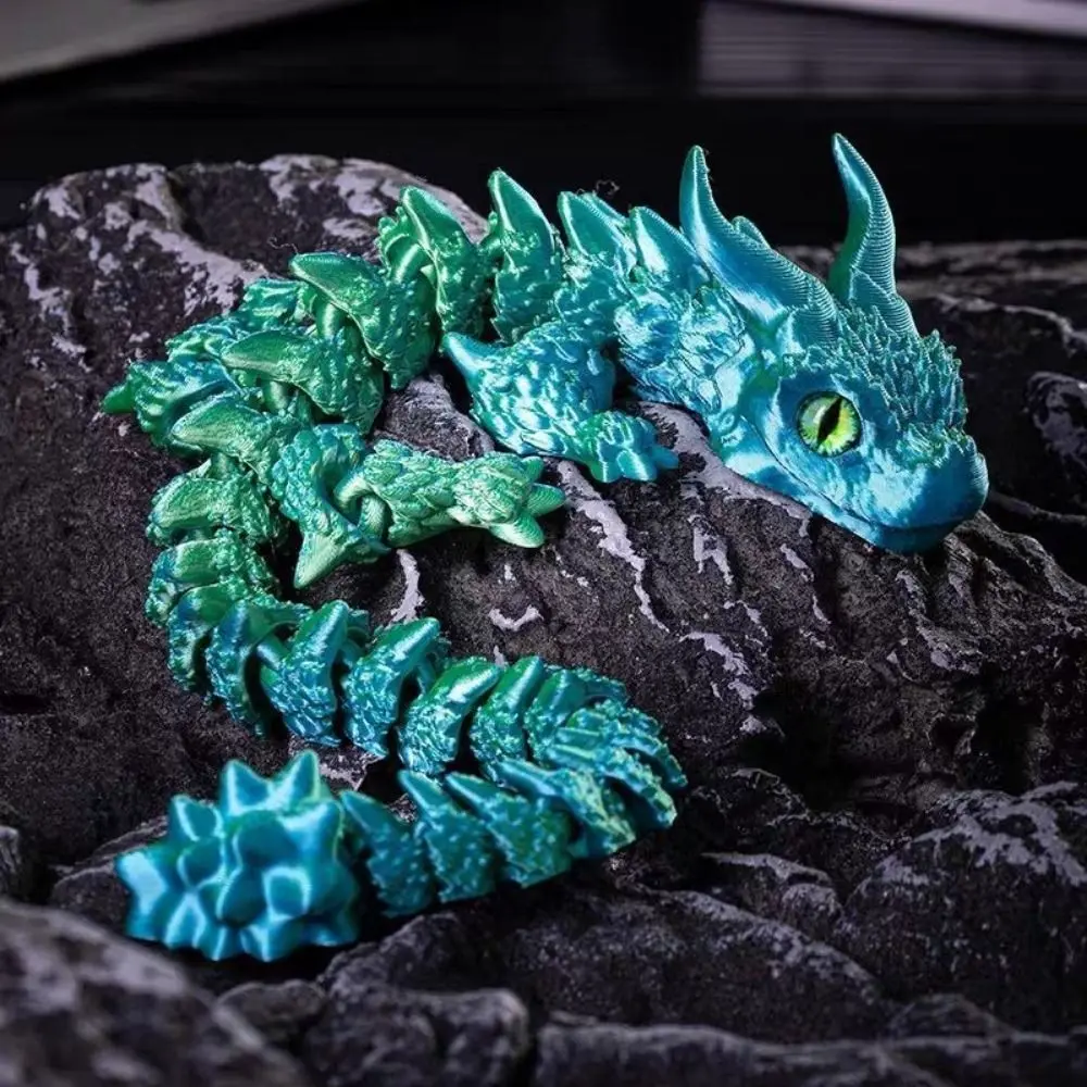 Имитация глаз 3D-печатный дракон китайский универсальный формовочный 3D-принт
