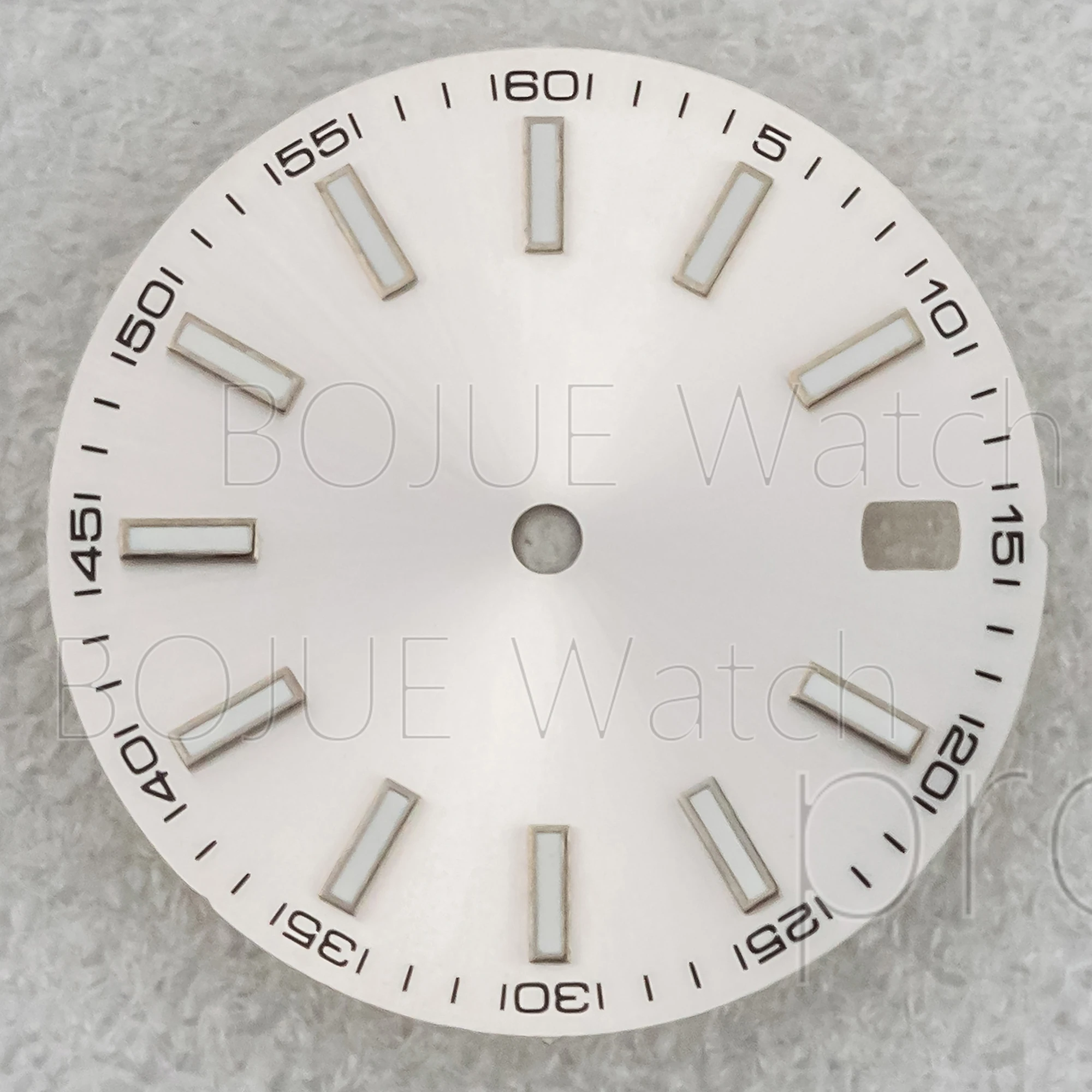 Циферблат 28 5 мм NH35 циферблат с зеленым светящимся циферблатом для часов Datejust NH36