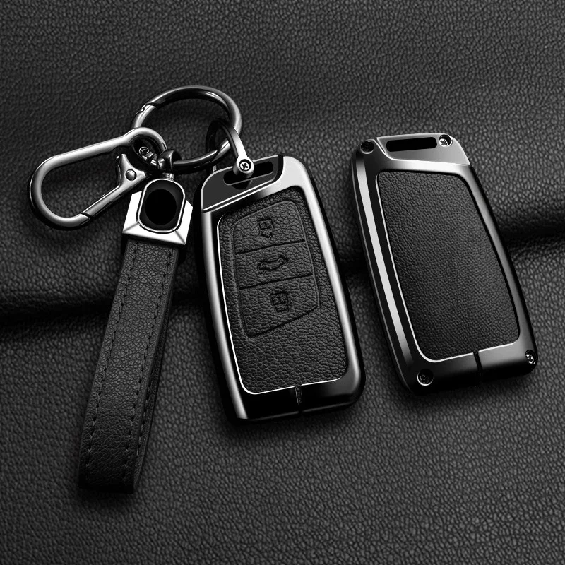

Чехол для ключей из цинкового сплава, автомобильный брелок для ключей, металлический корпус для ключей Volkswagen VW Passat B6 B7 B8 Magotan Arteon GTE Golf Tiguan 2 Sagitar