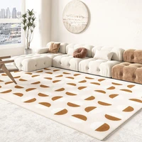 checkerboard living room carpet minimalist french nordic classical art design luxury bedroom rug coffee table mat new home decor