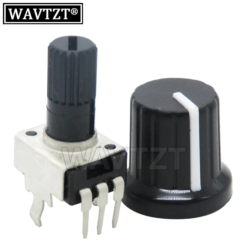 WAVTZT RV09 Вертикальный потенциометр диаметром 12 5 мм 3-контактное рабочее напряжение
