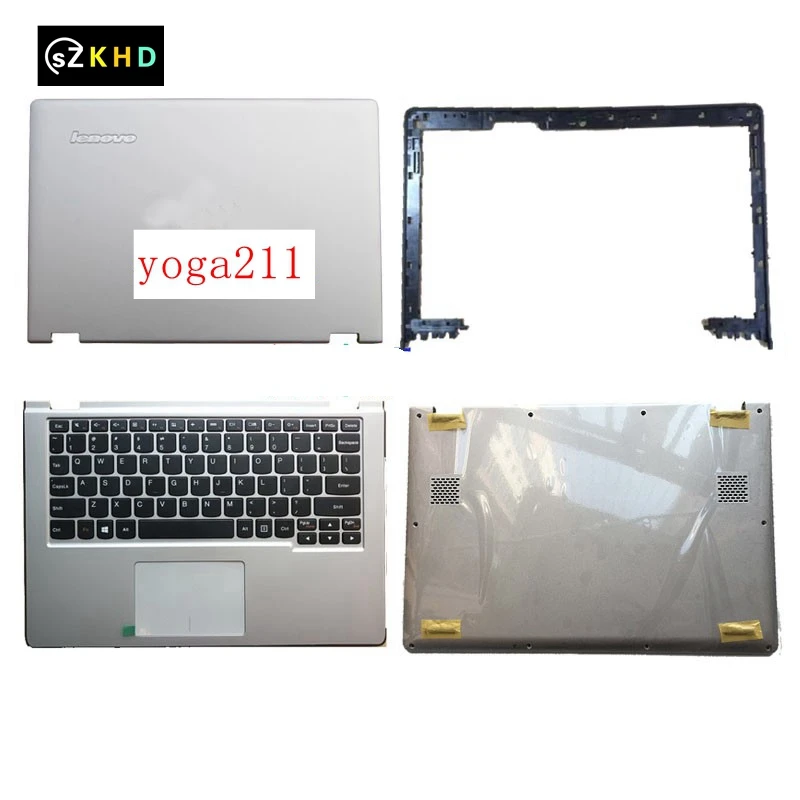 

New For Lenovo YOGA2 Yoga2 11 YOGA 2-11 A10-17 LCD Rear Lid Back Cover/Bezel /Upper Palmrest/Bottom Base Lower Cover 90204977