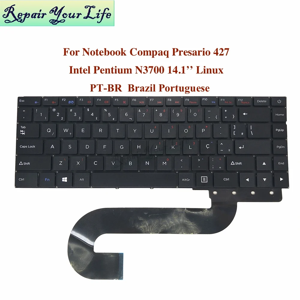 

PT-BR Brazilian Notebook keyboard For Compaq Presario 420 425 430 427 435 14.1 SCDY-315 Brazil Portuguese Laptop Keyboards Hot