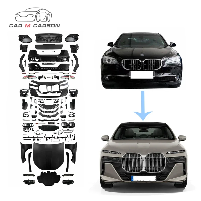 7 серия F01 F02 обновление G70 Karosseriekit 2009-2015jahr 730li 740li Karosseriosystem Alt Zu Neu 2023Y M sportstobei stangen