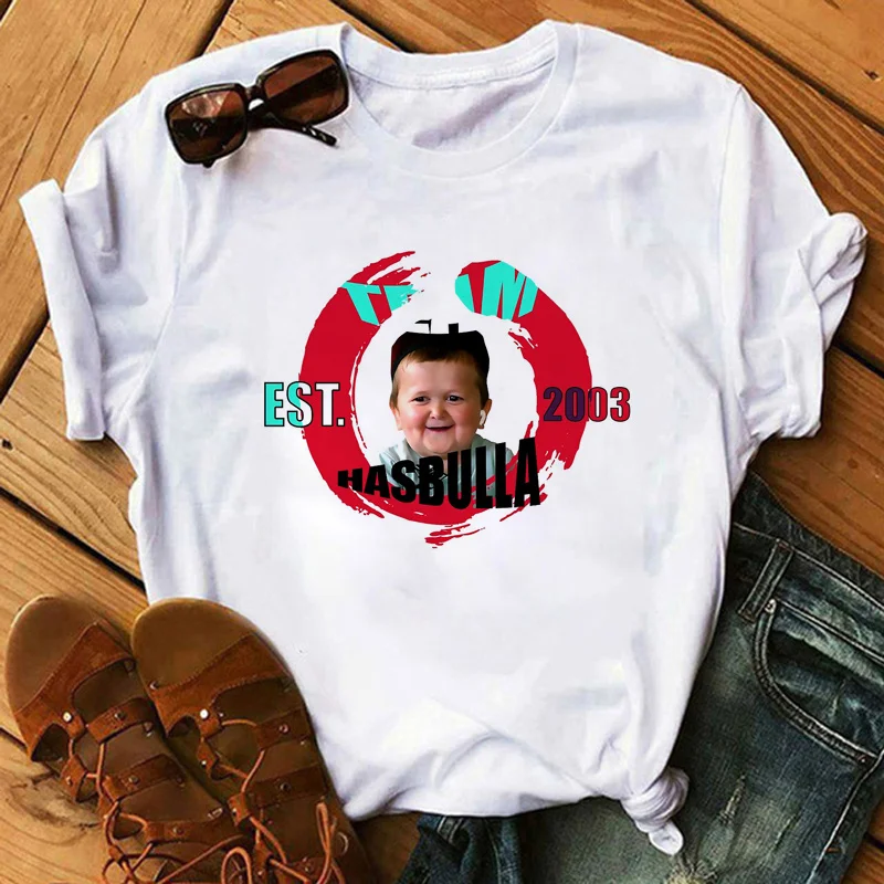 

Одежда hasbulla, футболка, Мужская футболка с принтом, белая футболка y2k 2022, футболки, топы, футболки с аниме