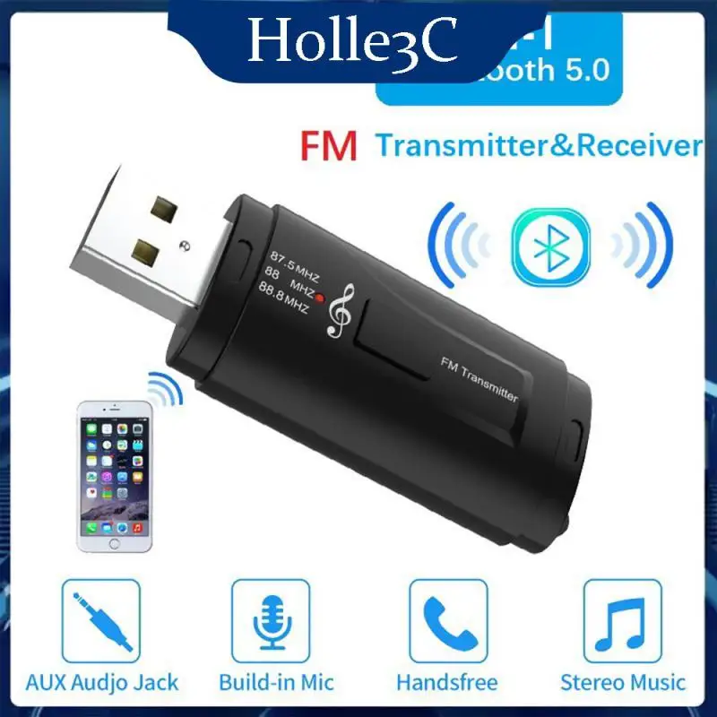 

Mini Stereo AUX USB 3.5mm Jack For TV PC Car Kit Wireless Adapter 5.0 Audio Receiver Transmitter