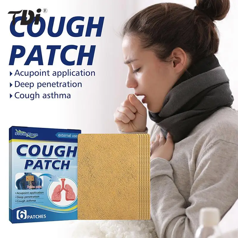 

6 шт./коробка, пластырь от кашля