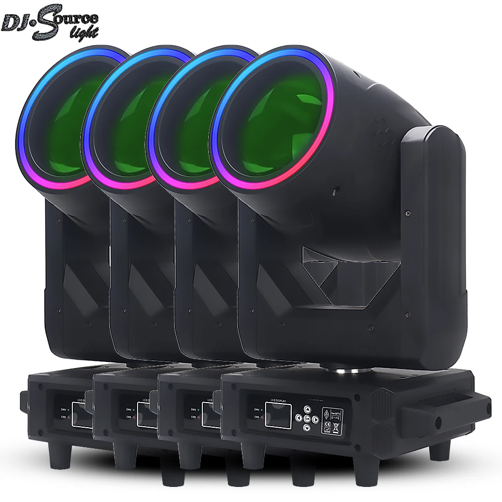 4 шт./лот 350 Вт луч с подвижной головкой 17R освещение сценические огни многоцветное