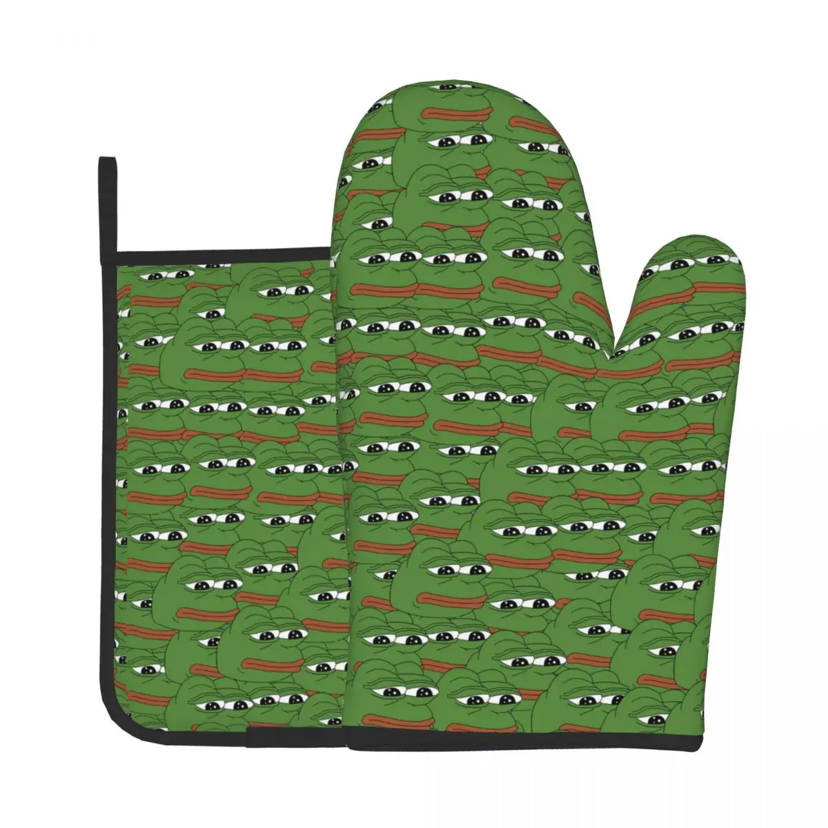 

Варежки для кухни и духовки Frog Potholder, перчатки для готовки в микроволновой печи, варежки для духовки с милыми животными, перчатки для защиты ...