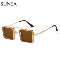 women sunglasses fashion square sunglass hollow out metal sun glasses retro uv400 gradients shades eyewear gafas de sol hombre