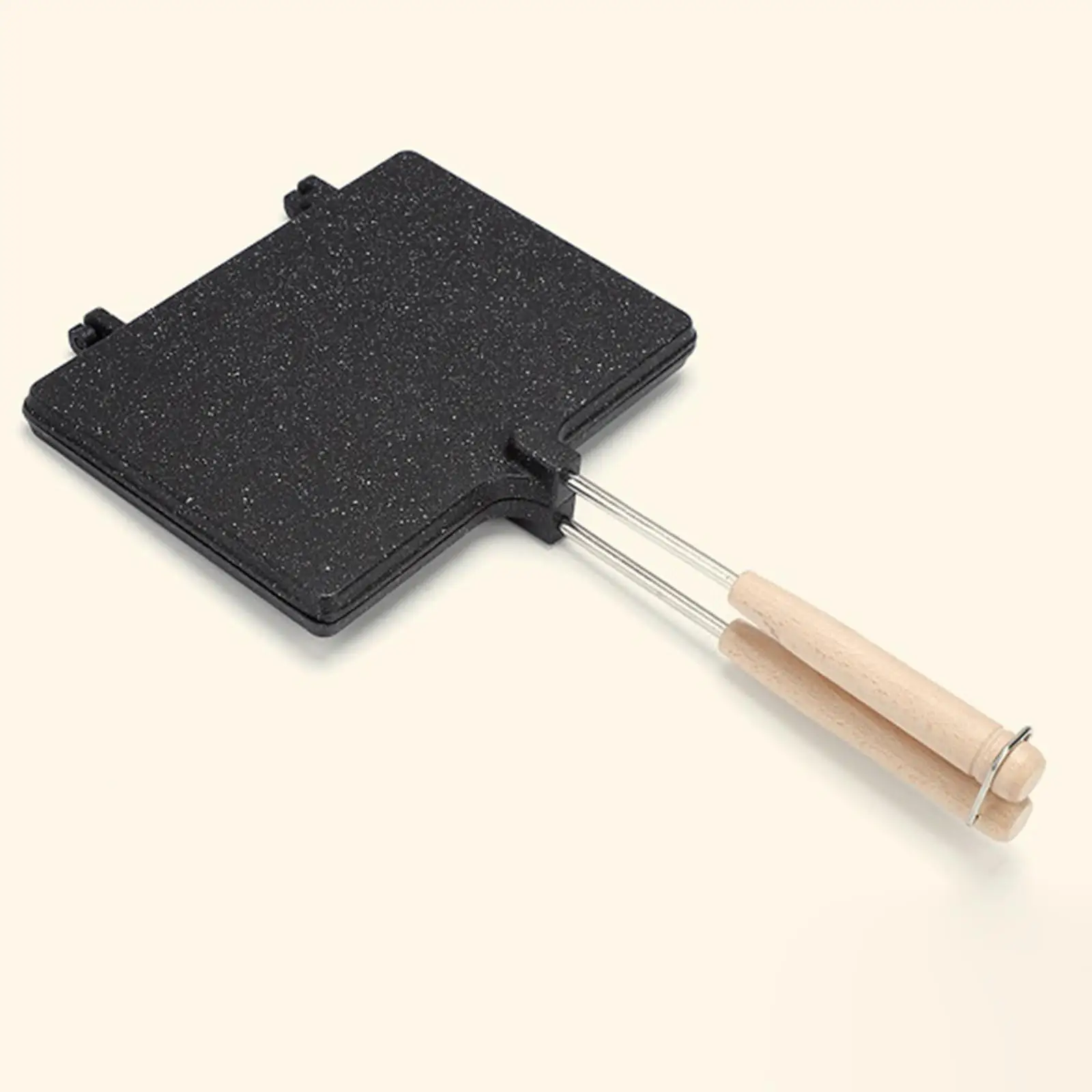 

Double Sided Frying Pan Removable Sandwich Pan for Hot Dogs Toast Bread