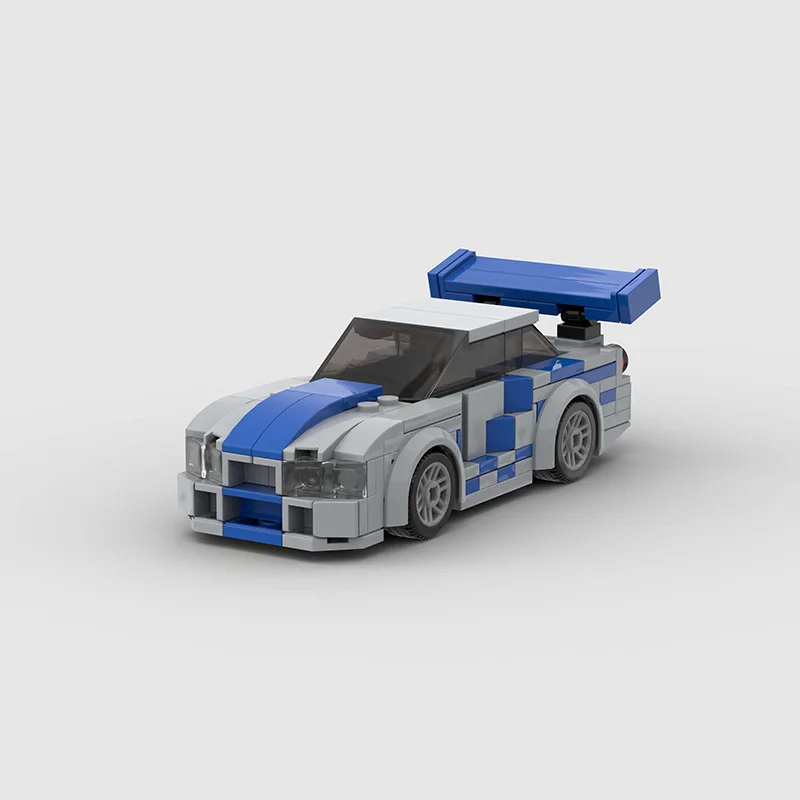

Конструктор MOC Sky-line R34 (M10290), совместимый Конструктор Lego, игрушки в подарок