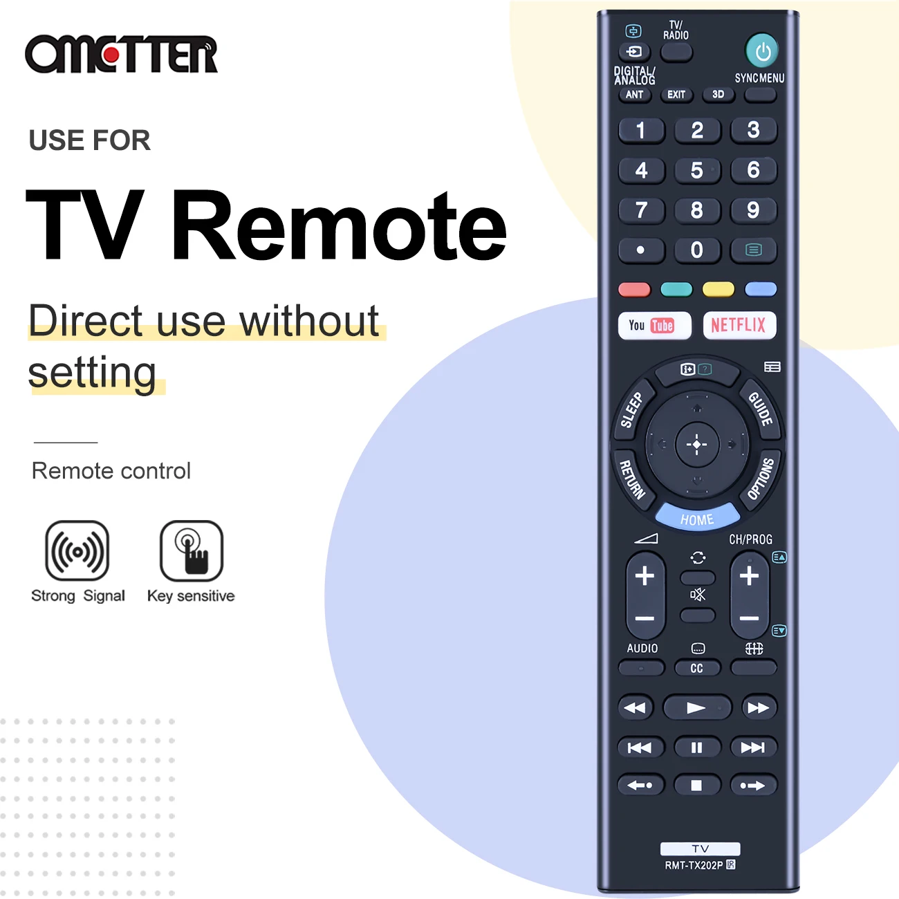 Новый телефон с дистанционным управлением для Sony Smart TV RMT-TX202P 55X9305C KD-55X8509C 50W755C