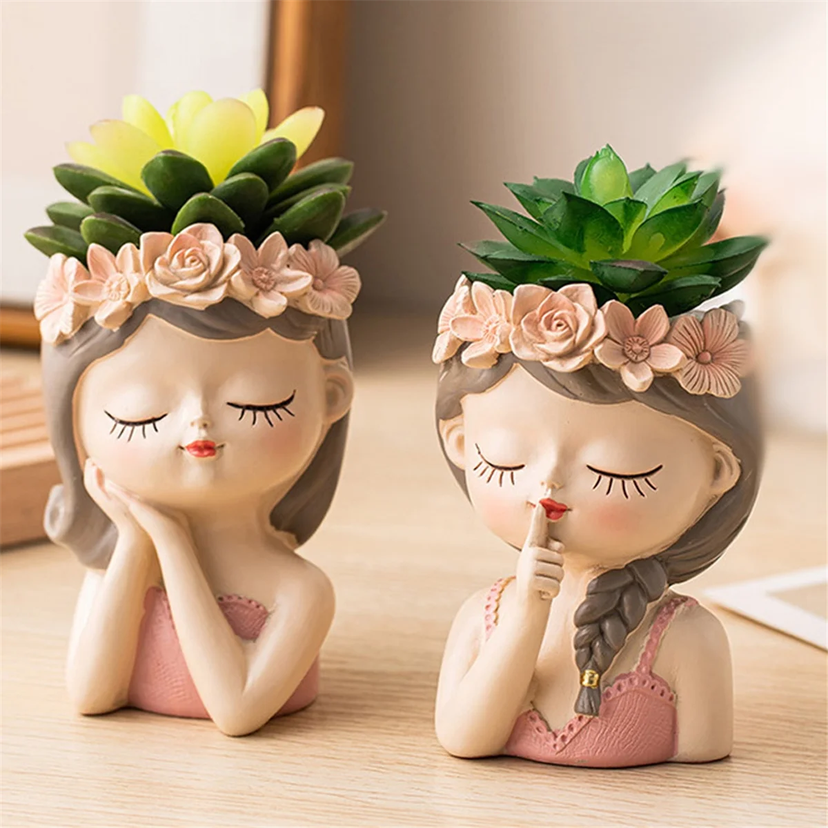 Маленький сказочный горшок для суккулентов комплект с дренажным отверстием