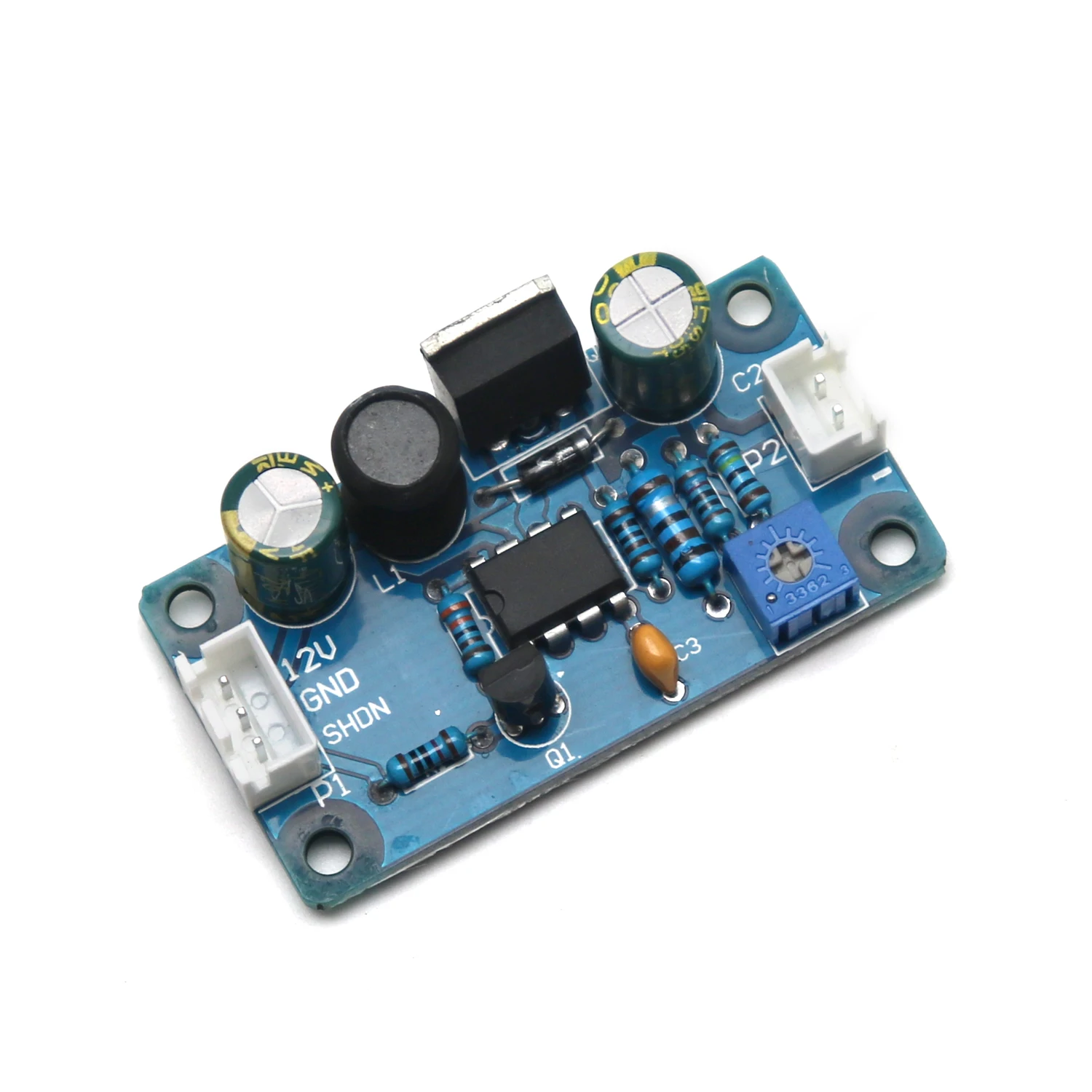 Фото Модуль повышения напряжения для Nixie Tube, 12В-24В в 90В-250В, высоковольтный блок питания для часов Magic Eye 6E2 6E1 160В 170В Pro Plus Ultra V2 №5