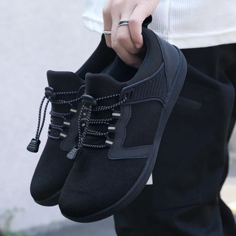 Мужские широкие минималистичные кроссовки для бега босиком с нулевой подошвой