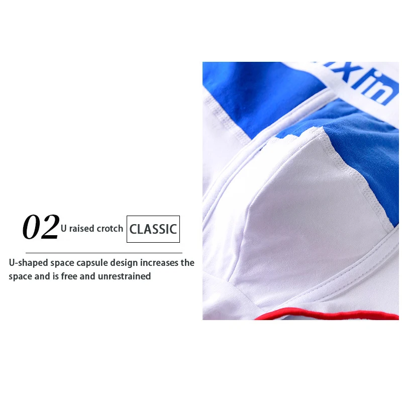 Men's Panties Male Underwear Man's Boxers Men's Underwear Men's Underpants Soft Pure Cotton Men's Boxer Briefs Set Free Shipping