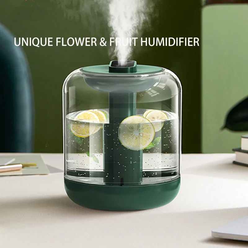 

800Ml Large Capacity Air Humidifier USB Aroma Diffuser Ultrasonic Cool Water Mist Maker For LED Night Light Office Home Fogger