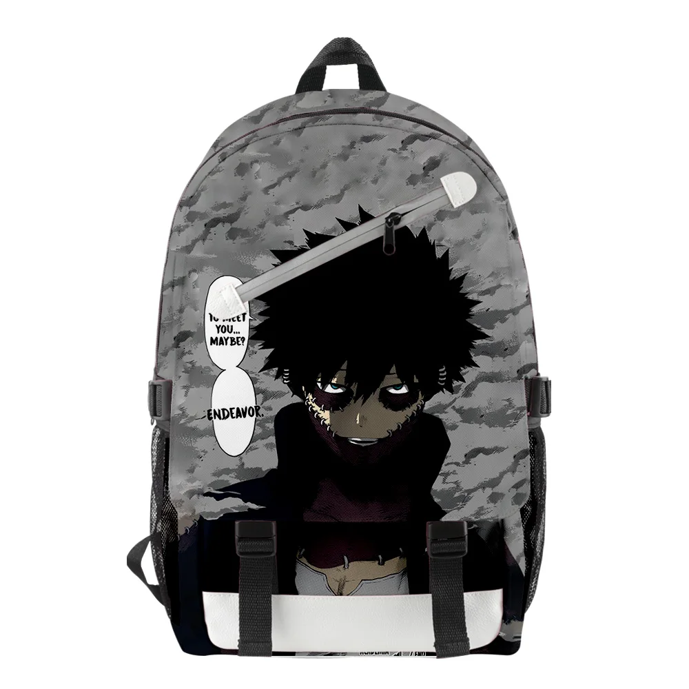 

Модный японский рюкзак с аниме Dabi My Hero Академия для мальчиков и девочек модный рюкзак для женщин и мужчин рюкзак для ноутбука для учеников н...