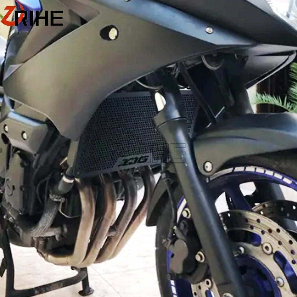 Фото Для YAMAHA XJ6 XJ 6 DIVERSION F 2009 2010 2011 2012 2013 2015 2016 решетка радиатора защитная сетка для мотоцикла №1