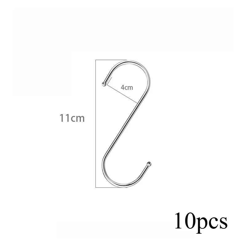 

Набор крючков S-образных из нержавеющей стали