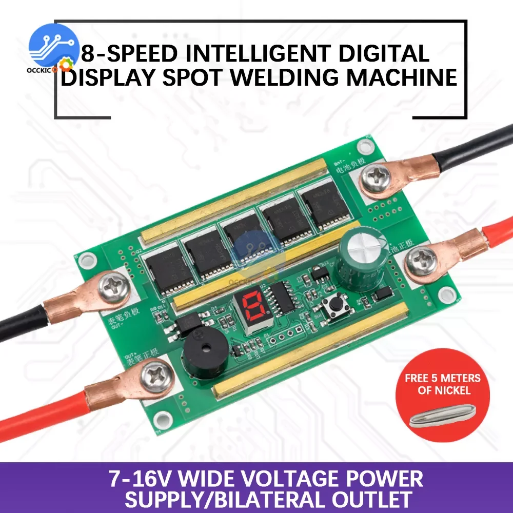 

Battery Energy Storage Spot Welding Machine DIY Portable Small PCB Circuit Board Welding Equipment Spot Welders Pen For 18650