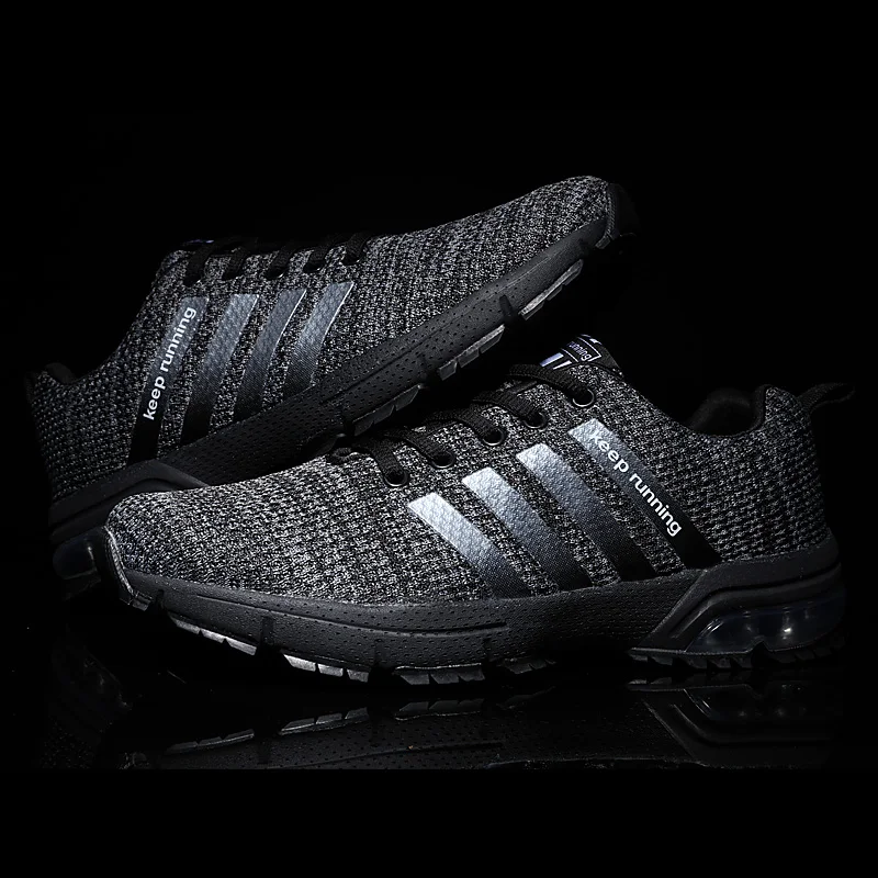 Men's Air Cushion Running Shoes Comfortable Breathable Sneaker Men Fashion Outdoor Shock Absorption Casual Shoes