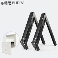 wall mounted cushioning folding shoe changing stool hardware accessories cabinet hidden shoe chair wall porch stool connection