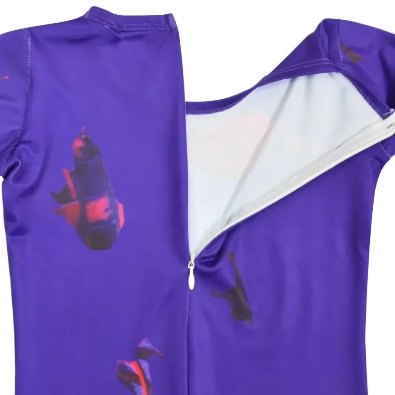 Новый стильный костюм на Рождество и Хэллоуин фиолетовый плюшевый мишка