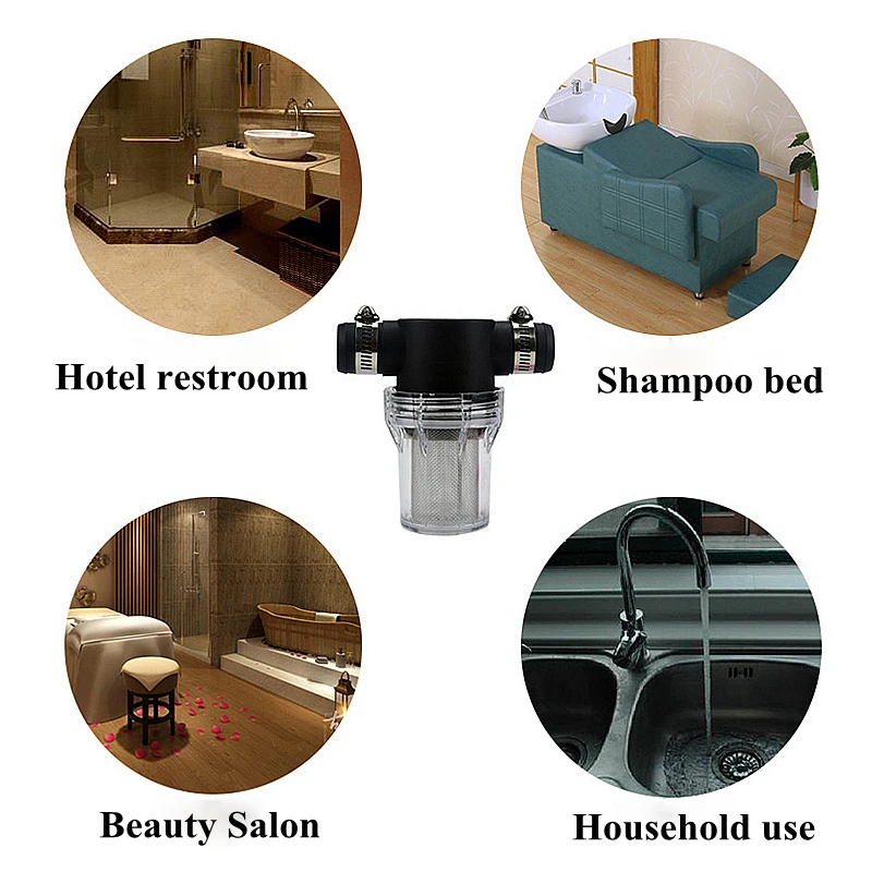 Парикмахерская шампунь раковина фильтры для орошения сада 30 мм фильтр-пагода