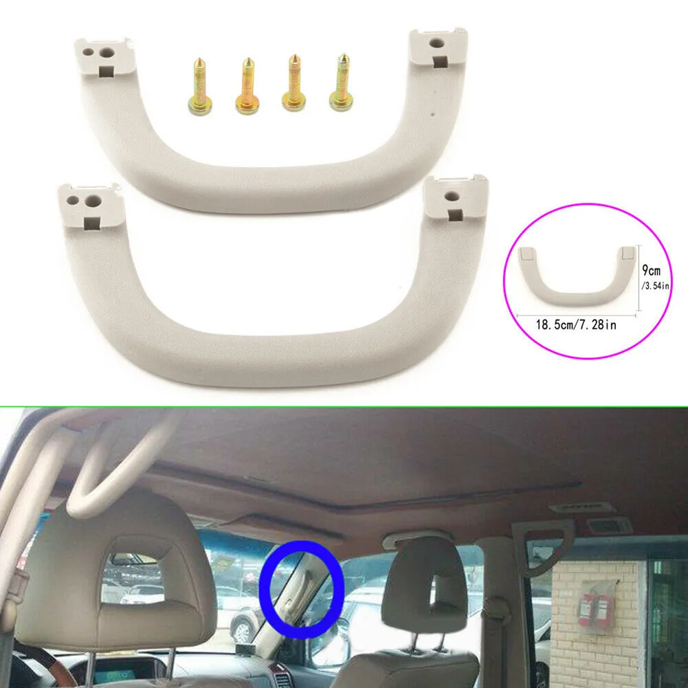

2Pcs Car Styling Pair Left Right A Pillar Roof Handle Fit For Pajero Shogun Montero V31 V32 V33 V73 V77 1991-2006