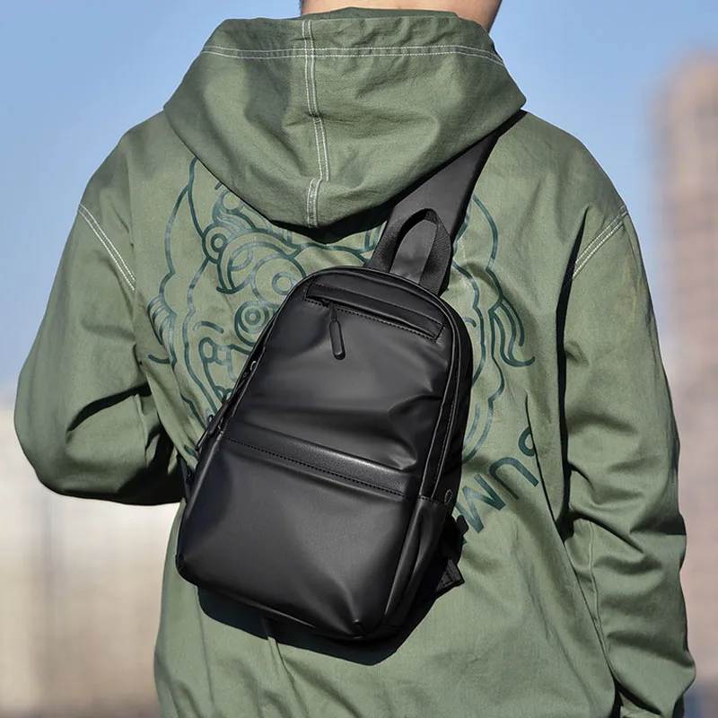 Men chest bag new fashion one shoulder Leisure Trend Outdoor Sports Multi Functional Crossbody Bag 2023 Casual European bag