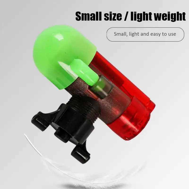 

Iron Carp Fishing Bite Alarm Hanger Swinger LED Illuminated Indicator Durable Fish Tools Accessories fishing tool fishing bell