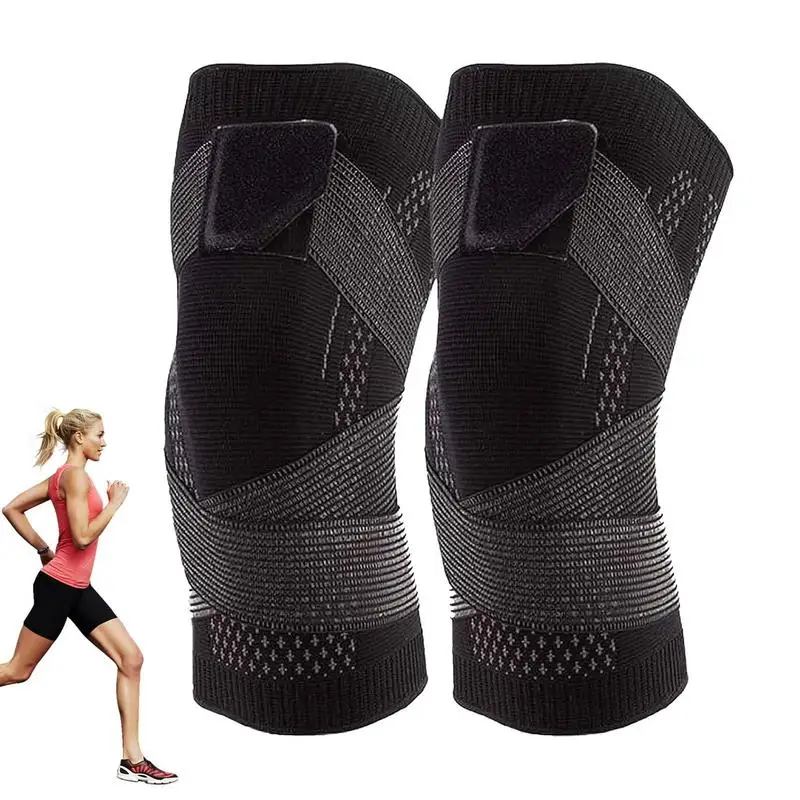 

Shaping Knee Sleeve Heated Knee Brace Wrap Massager Acupressures Selfheating Pad For Knee Shaping Sweat-Absorbent Sleeve For