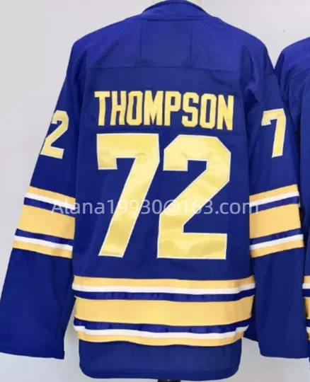 2025 Custom New Style Jersey Tage Thompson Rasmus Dahlin Bowen Byram Alex Tuch - Цена: 4367