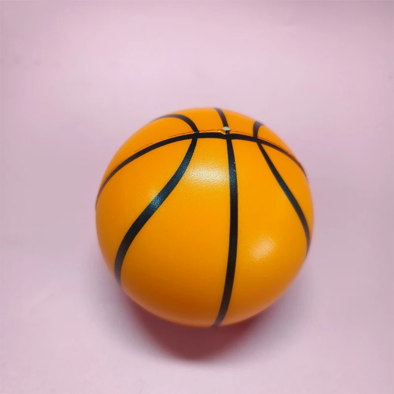 

10CM Slow Rebound PU Simulation Basketball Vent Extrusion Soft Children and Teenagers Stress Relief Toys Holiday Small Gifts