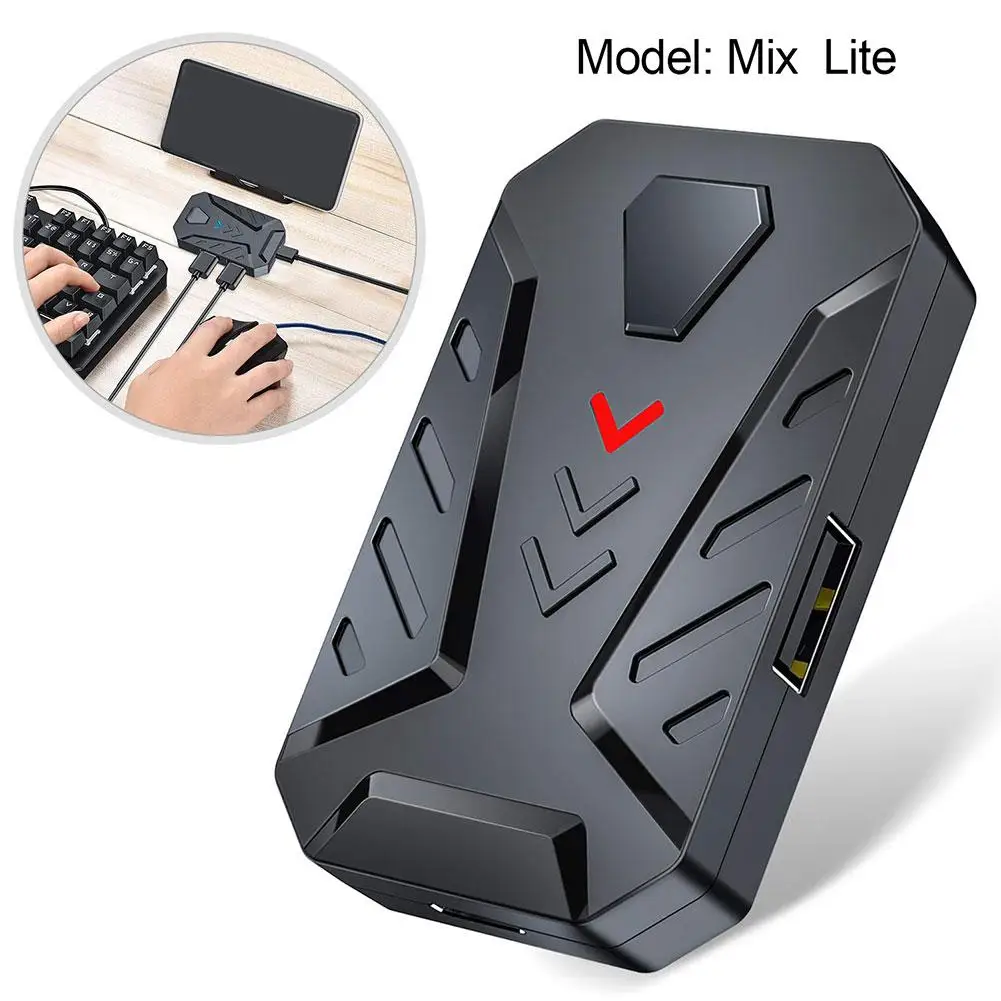 

Игровая клавиатура Mix Por/Lite PUBG, мышь, комбинированная Мобильная клавиатура и мышь, конвертер, мобильный игровой контроллер для Android IOS IP F8R6