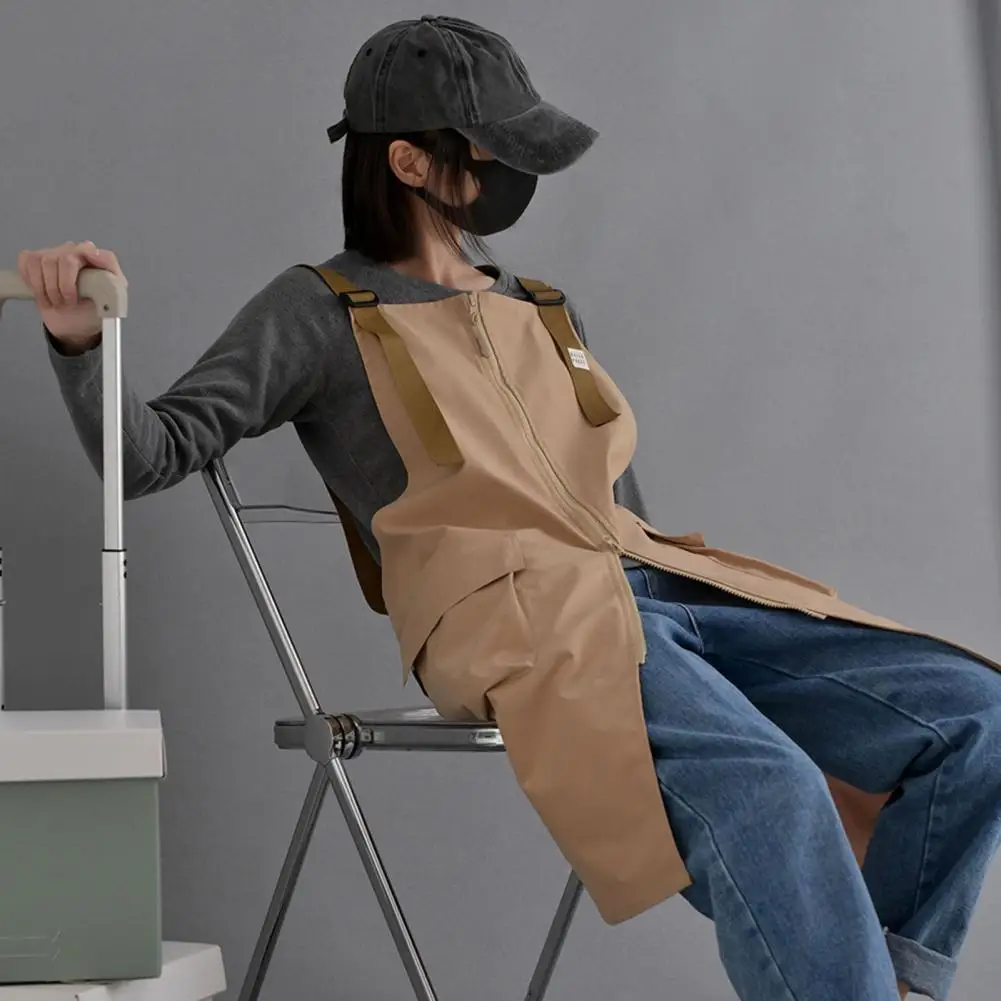 

Long Lasting Work Apron Splash-proof Kitchen Chef Cooking Barbecue Apron Comfortable Chef Apron Household Supplies