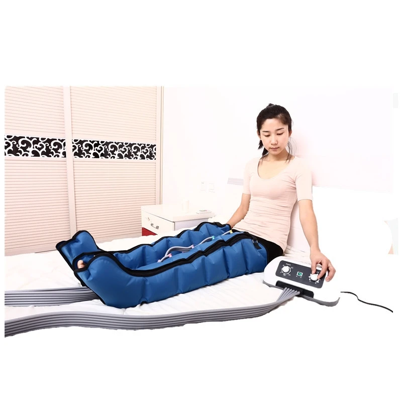 

6 Air Chambers Leg Compression Massager Vibration Infrared Therapy Arm Waist Pneumatic Air Wraps Relax Pain Relief Massagers