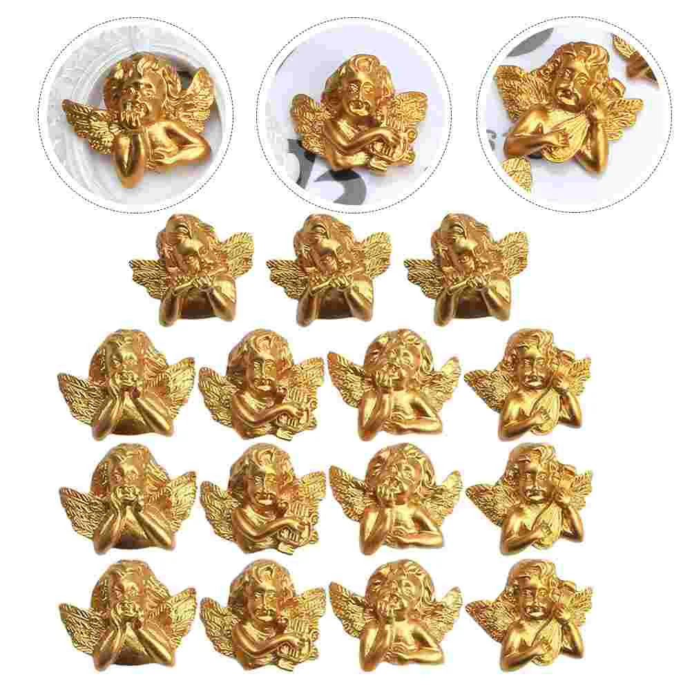 

15 Pcs Craft DIY Charms Infant Hair Clips DIY Materials Resin Charm Cute Jewelry Charms Embellishments Crafting