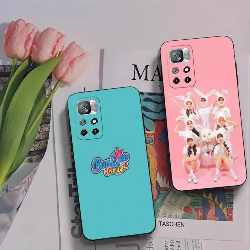 

Oh My Girl Group Girl Phone Case For Xiaomi Mi Poco M3 X3 Nfc F3 10t 9t 11i 11x 11t 12 Pro Sultra Shell Cover