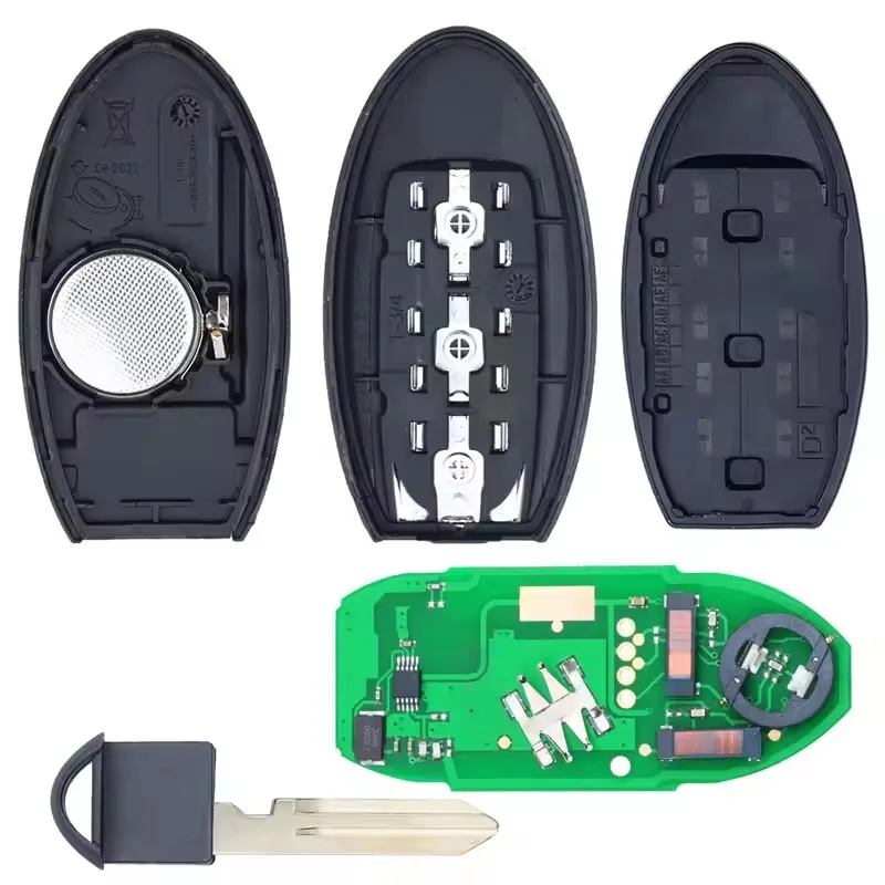 Фото Умный автомобильный ключ KEYECU 433.92 МГц CWTWB1U825 TWB1G662 для Nissan Micra, Juke, Sentra, Patrol, NV200, Note, Navara, Tiida с чипом ID46 №1