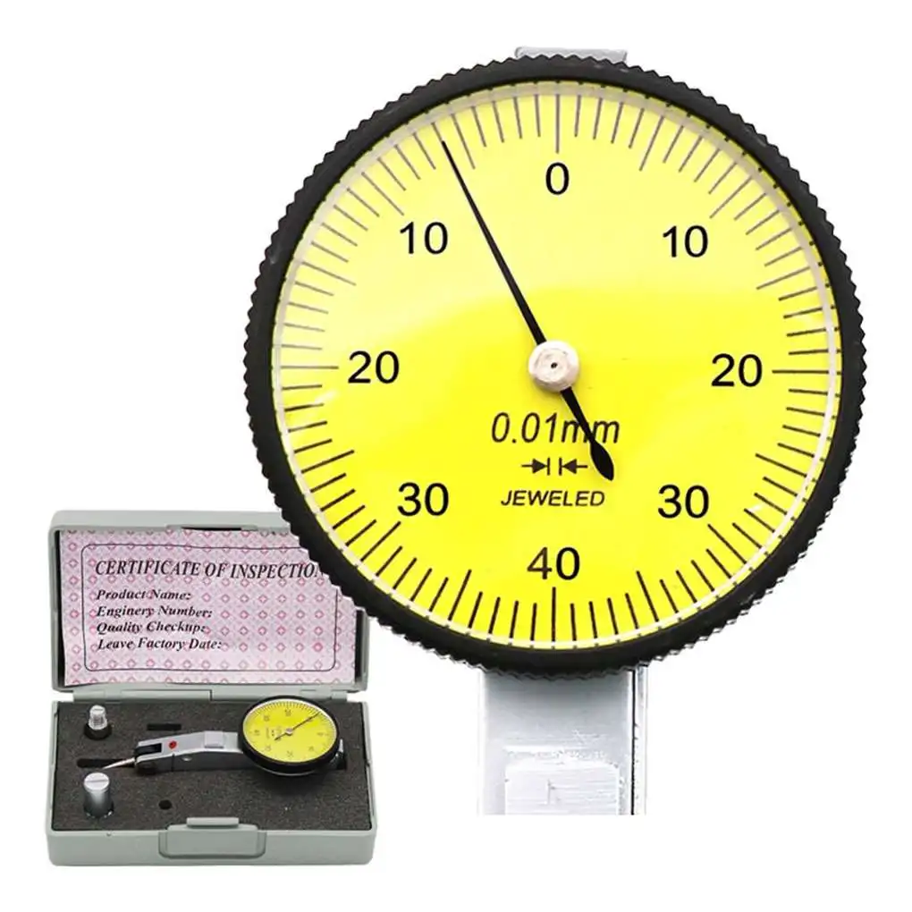 

Диапазон измерений 0-0, 8 мм, точность 0, 01 мм, 32 мм, циферблат, индикатор часового механизма