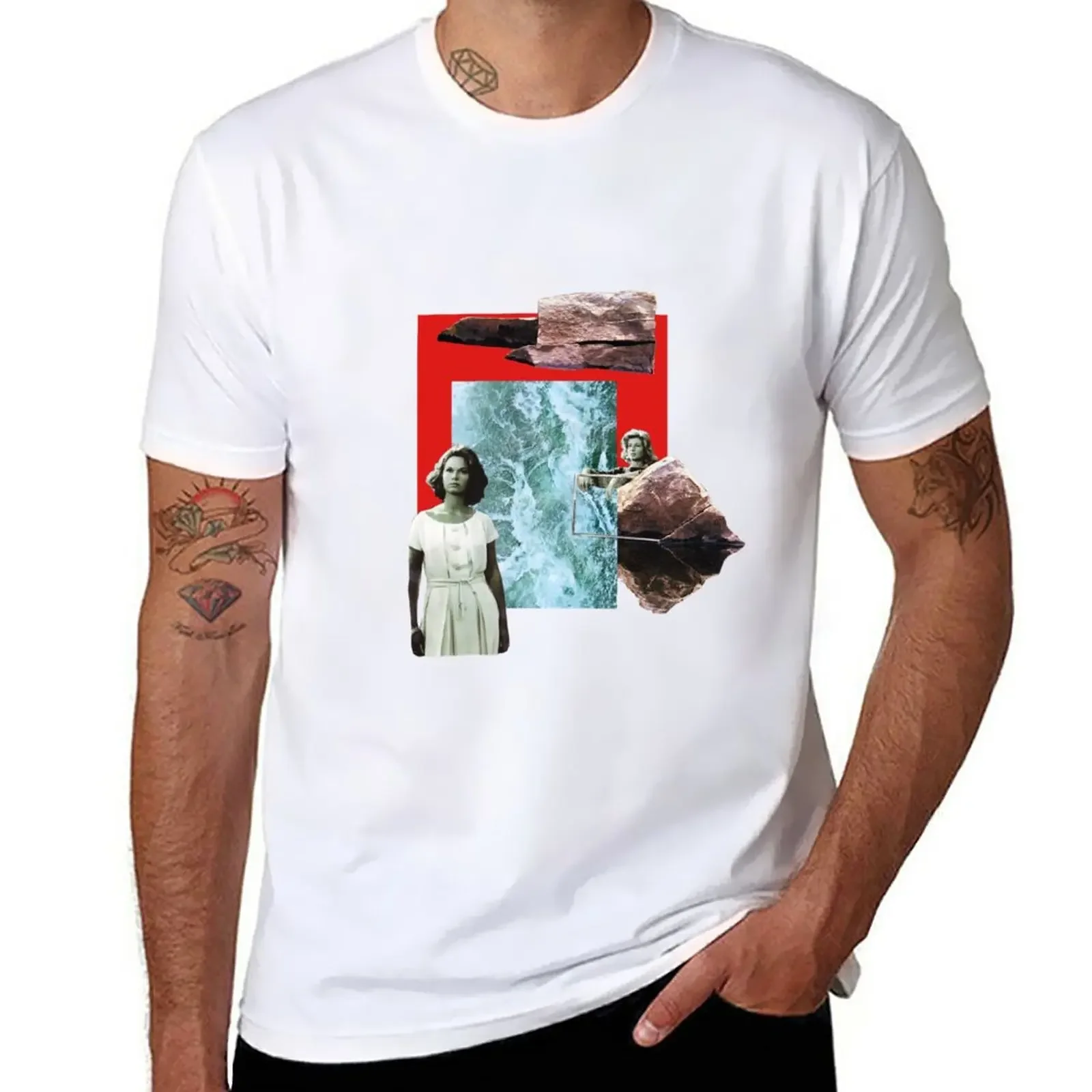 Мужская футболка оверсайз с принтом антонионани